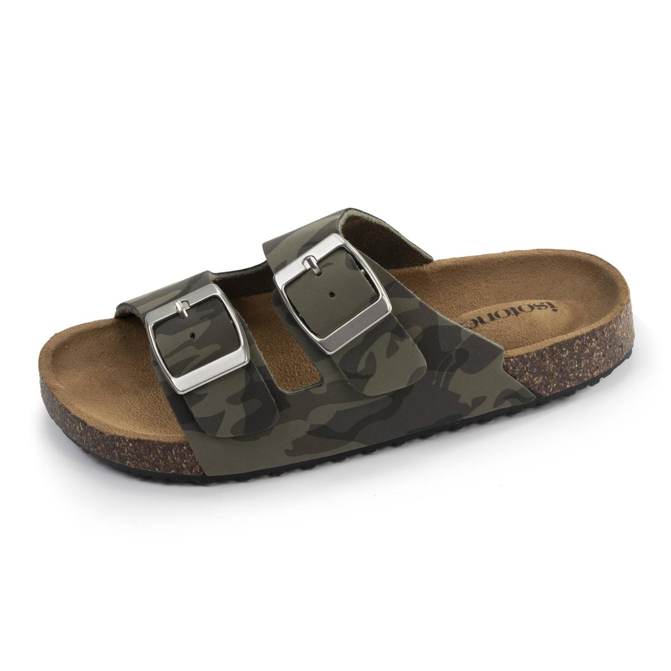 Sandales De Plage À Doubles Brides - Semelle Confortable Et Légère Camo Sandales De Plage À Doubles Brides - Semelle Confortable Et Légère Camo