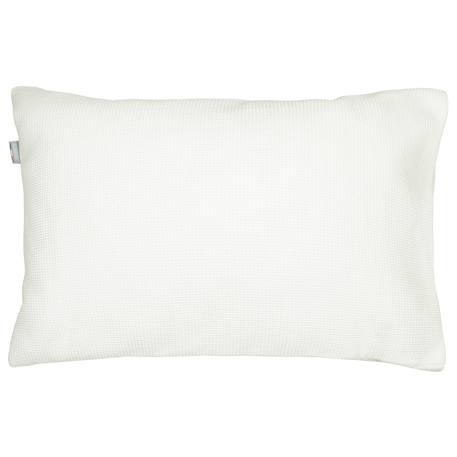 Taie d'oreiller unie en coton nid d'abeille Beige+Bleu+Écru+Rose+Vert 7 - vertbaudet enfant 