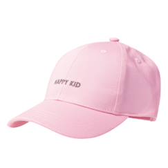 -Casquettes 100% coton, ajustable, message brodé happy kid