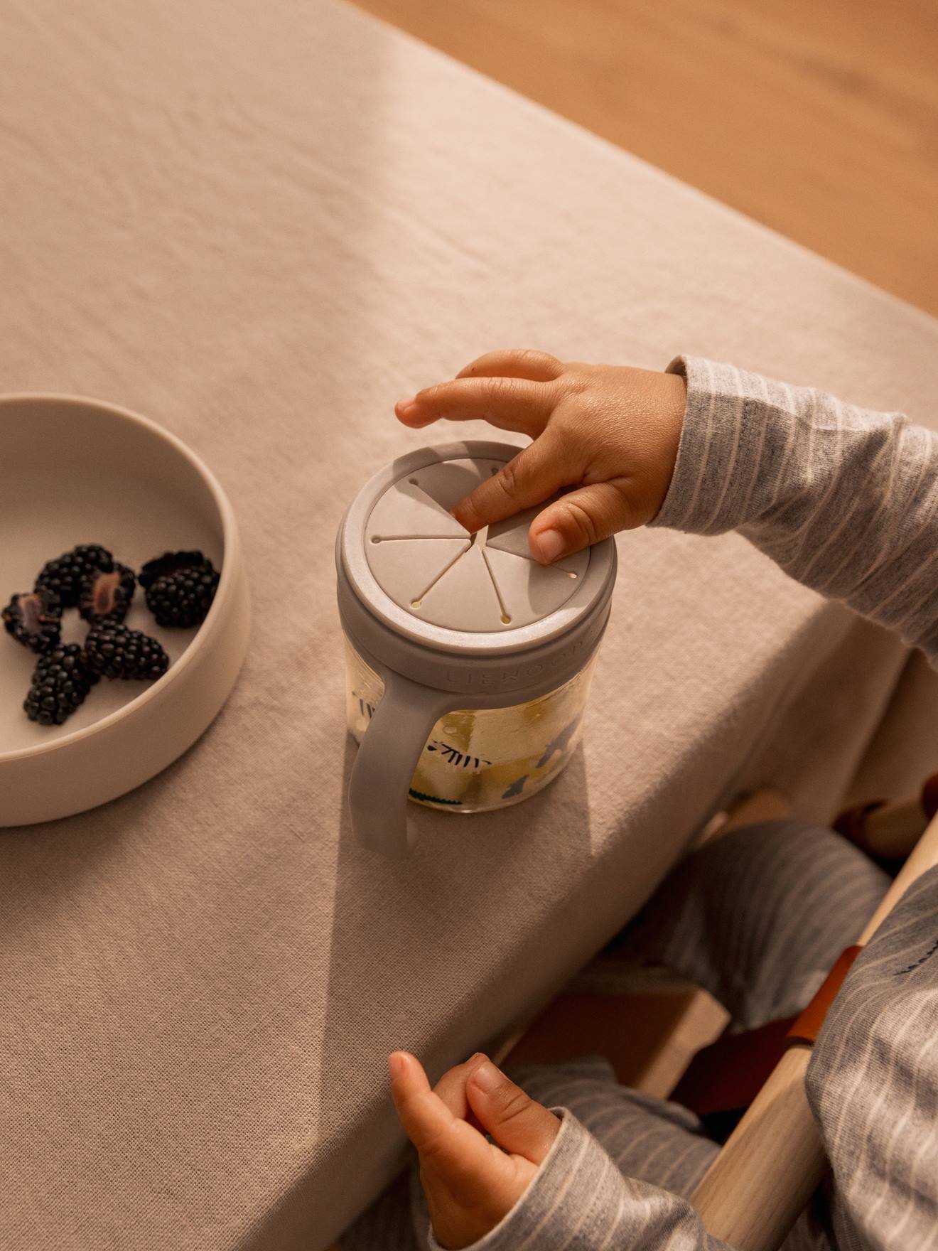 Enyo tasse à goûter en tritan blanc