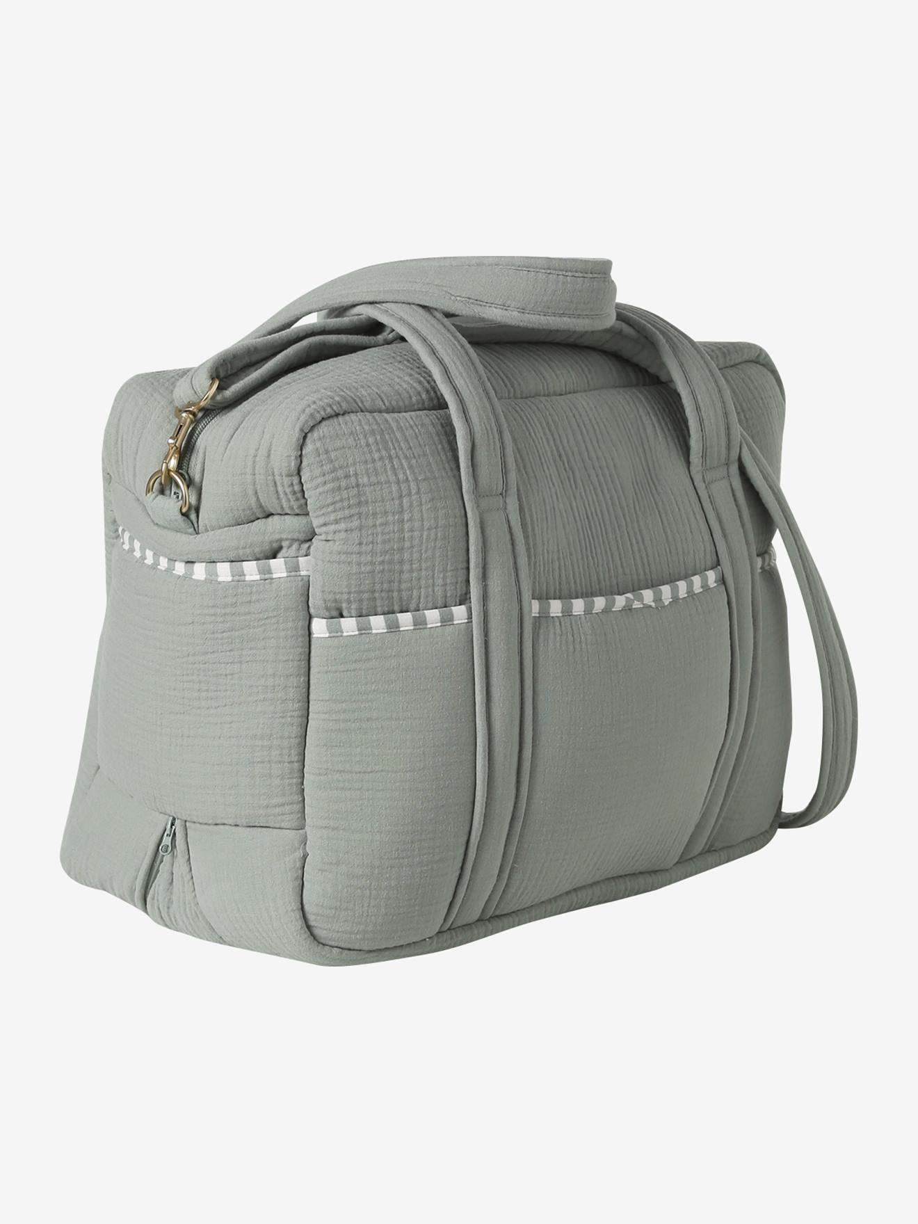 Sac à langer évolutif 24 ou 48h personnalisable vert sauge Envie