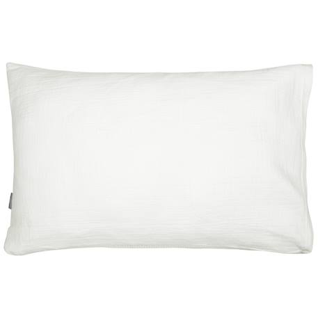 Taie d'oreiller unie en coton nid d'abeille Beige+Bleu+Écru+Rose+Vert 9 - vertbaudet enfant 