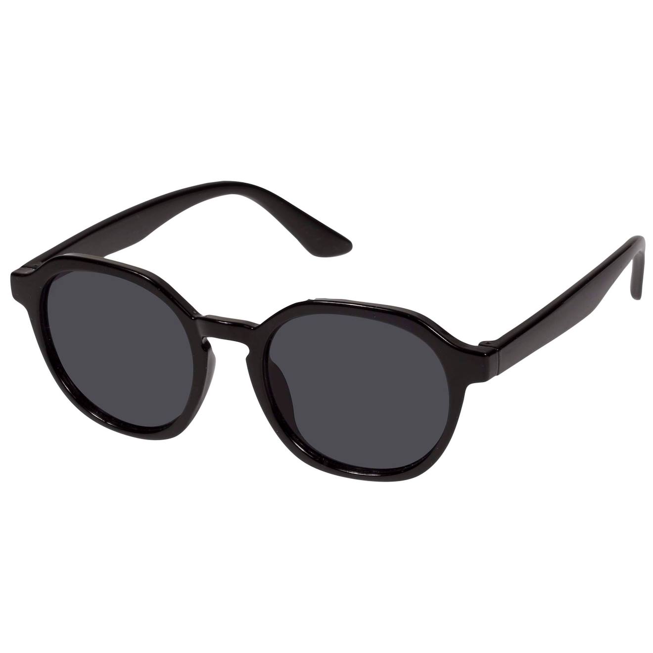 Lunettes De Soleilovale Géometrique Noir