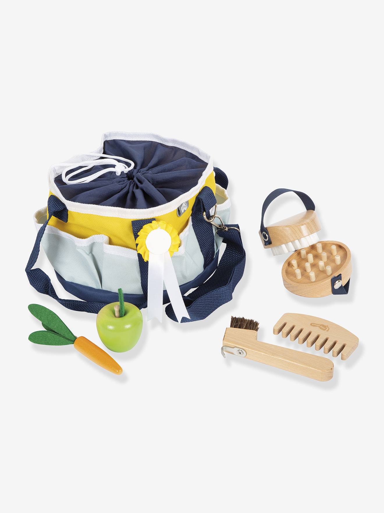 Jeu de soins pour chevaux pour enfants avec sac small foot multicolore