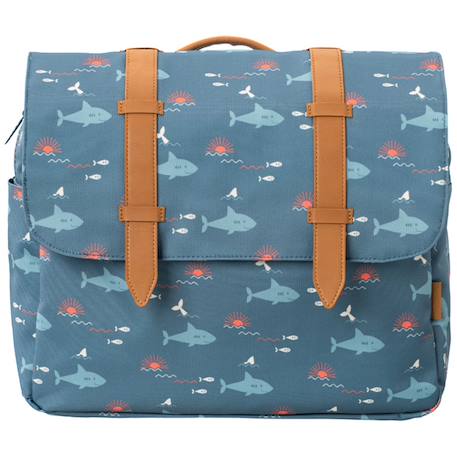 Fille-Cartable maternelle Format A4 Requin