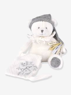 Jouet-Doudou 25 ans - OURS ARGENT - Pantin attache-sucette