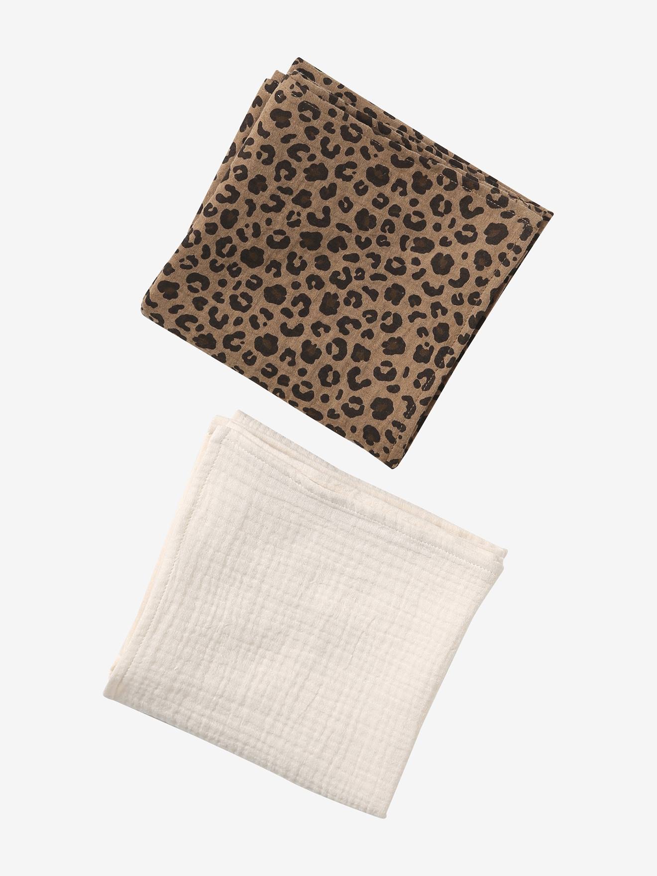 Lot 2 langes bébé personnalisable beige (Envie De Fraise) - Image 1