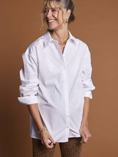 Vêtements de grossesse-Allaitement-Chemise de grossesse et allaitement forme longue