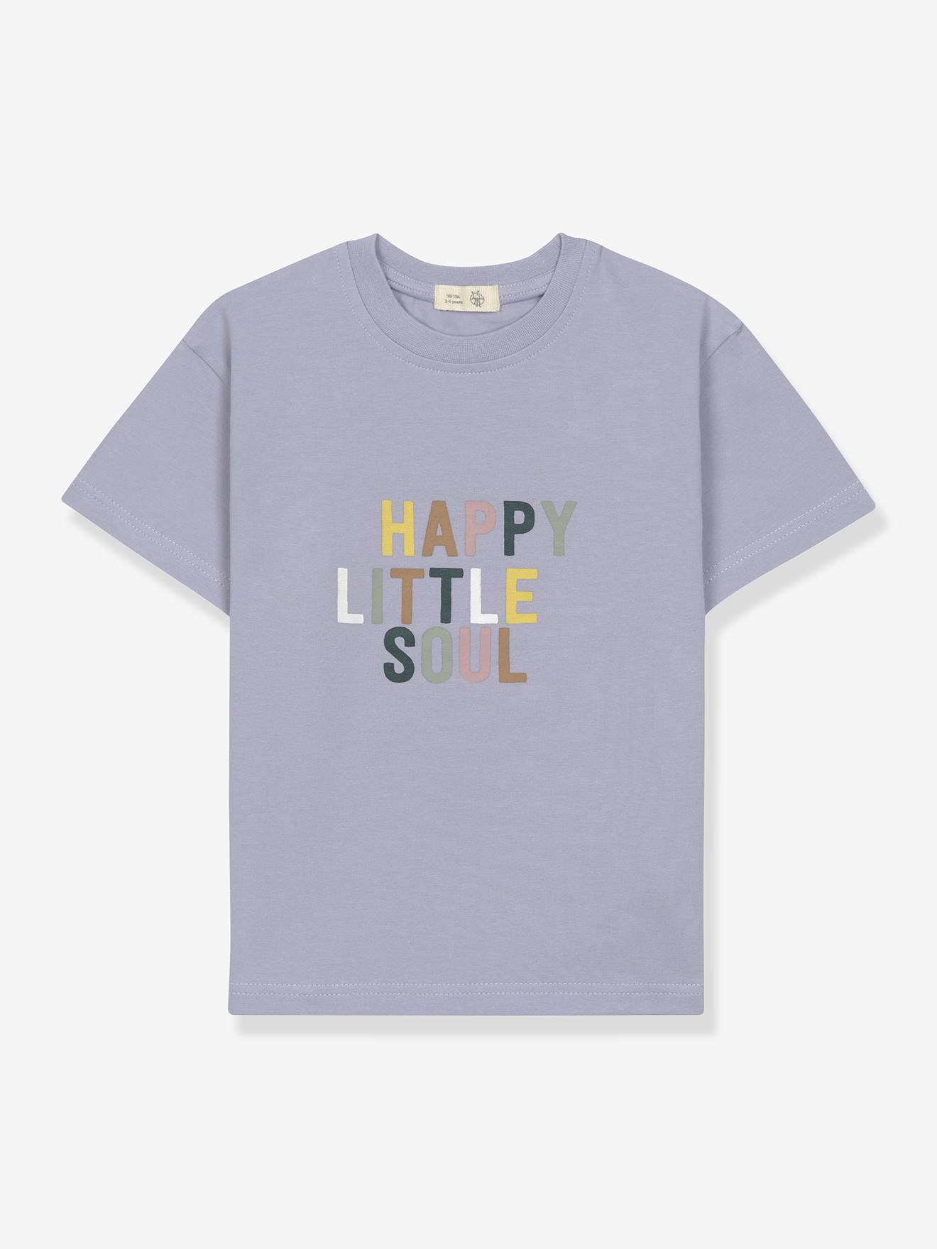T-shirt imprimé enfant Little Gang LÄSSIG lilas