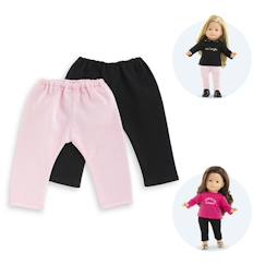 Jouet-Poupons et poupées-Poupées mannequins et accessoires-Set de 2 leggings pour poupée ma corolle