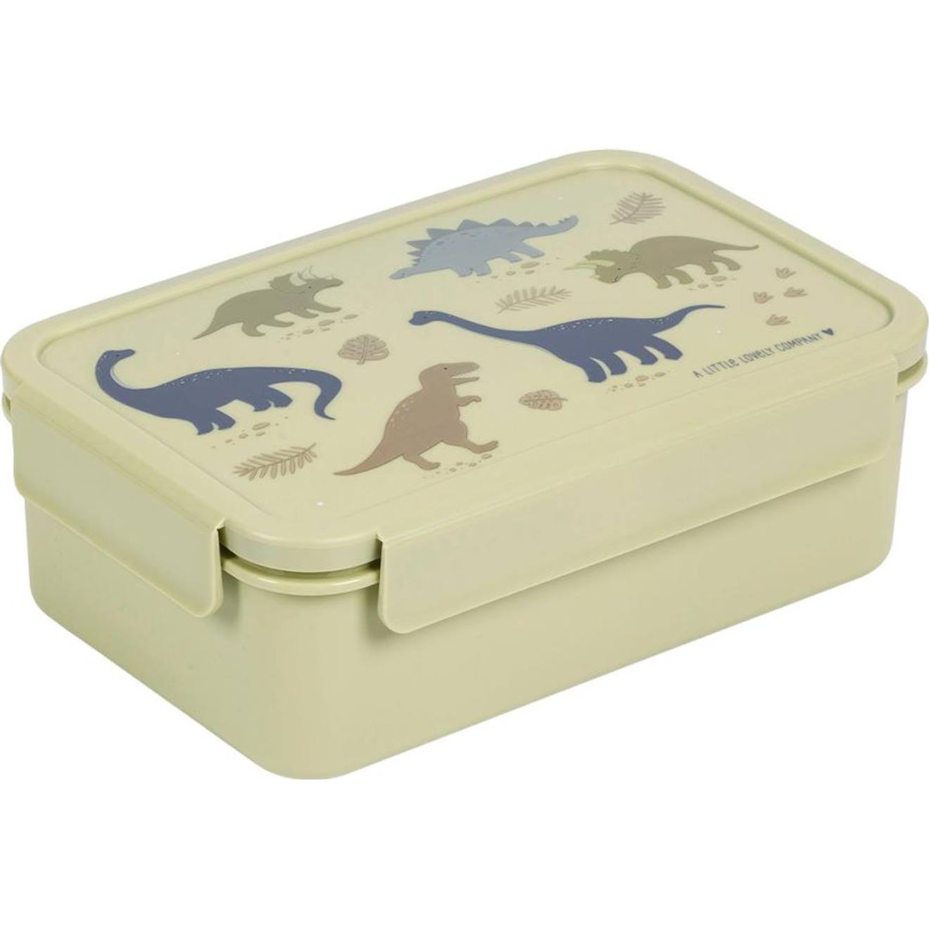 Lunch Box Dinosaures Vert, Bleu, Beige