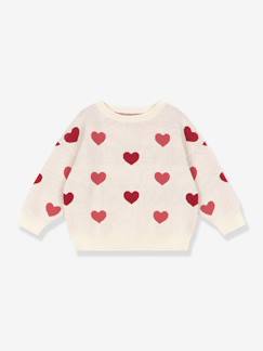 Pull coeurs  - vertbaudet enfant