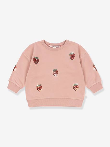 Fille-Pull, gilet, sweat-Sweat-Sweat-shirt Lou motifs en sequins