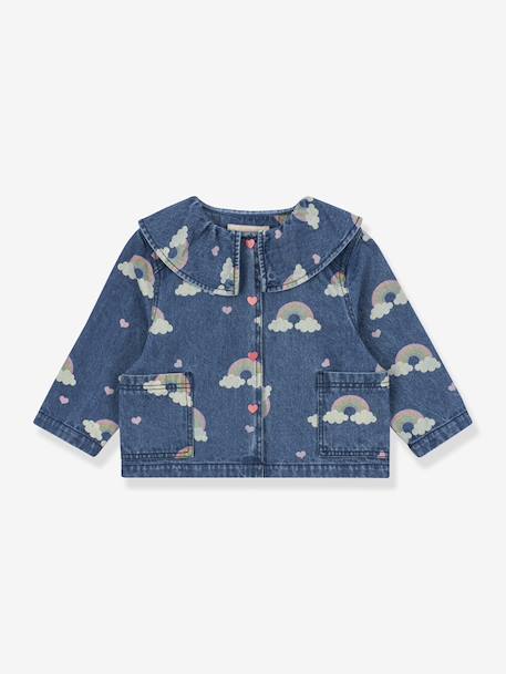 Fille-Manteau, veste-Veste-Surchemise en jean Magot
