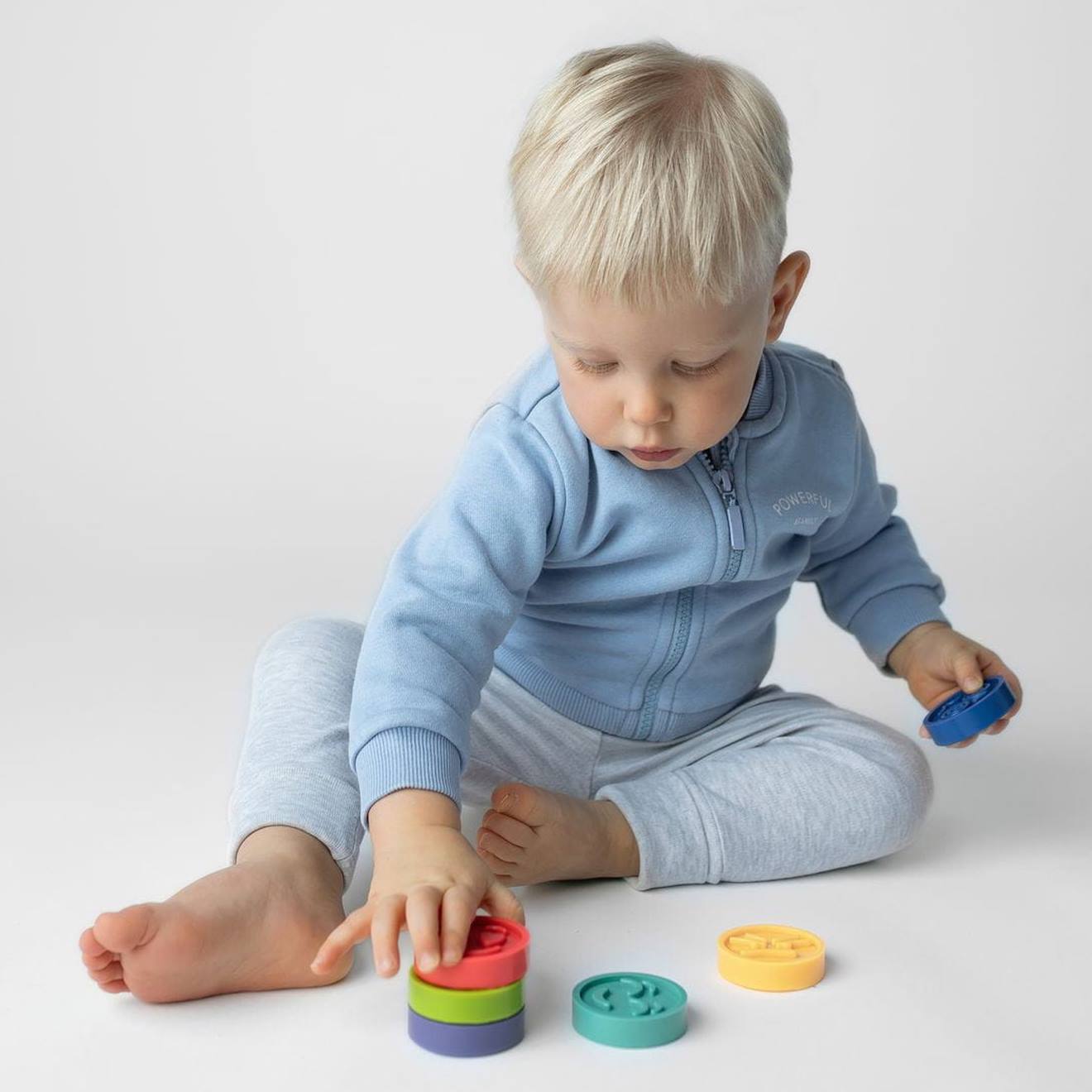 Ainiv Jouet Sensoriel Dinosaure – Tri Des Couleurs, Motricité Fine, Apaisant, Cadeau Éducatif Dès 3 Ans