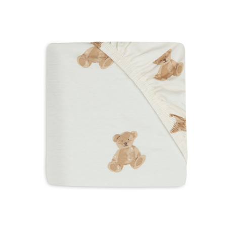 Jollein - Drap-housse Jersey Lit Bébé Teddy Bear Teddy Bear