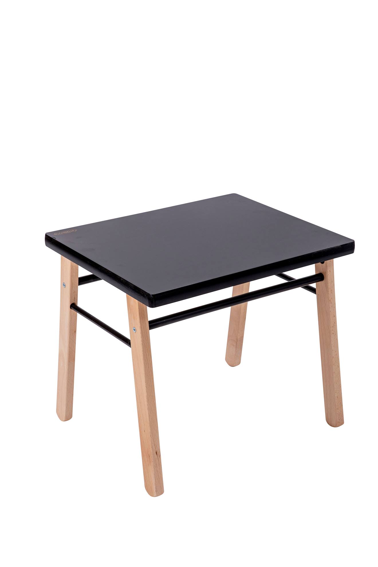 Bureau Enfant Gabriel En Bois Bicolore Noir