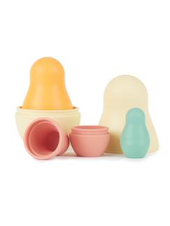 Jouet-Premier âge-Jouets de bain-Matriochka en silicone - jouet de bain