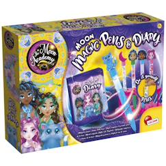 Jouet-Activités artistiques et musicales-The moon academy stylos et agenda magiques