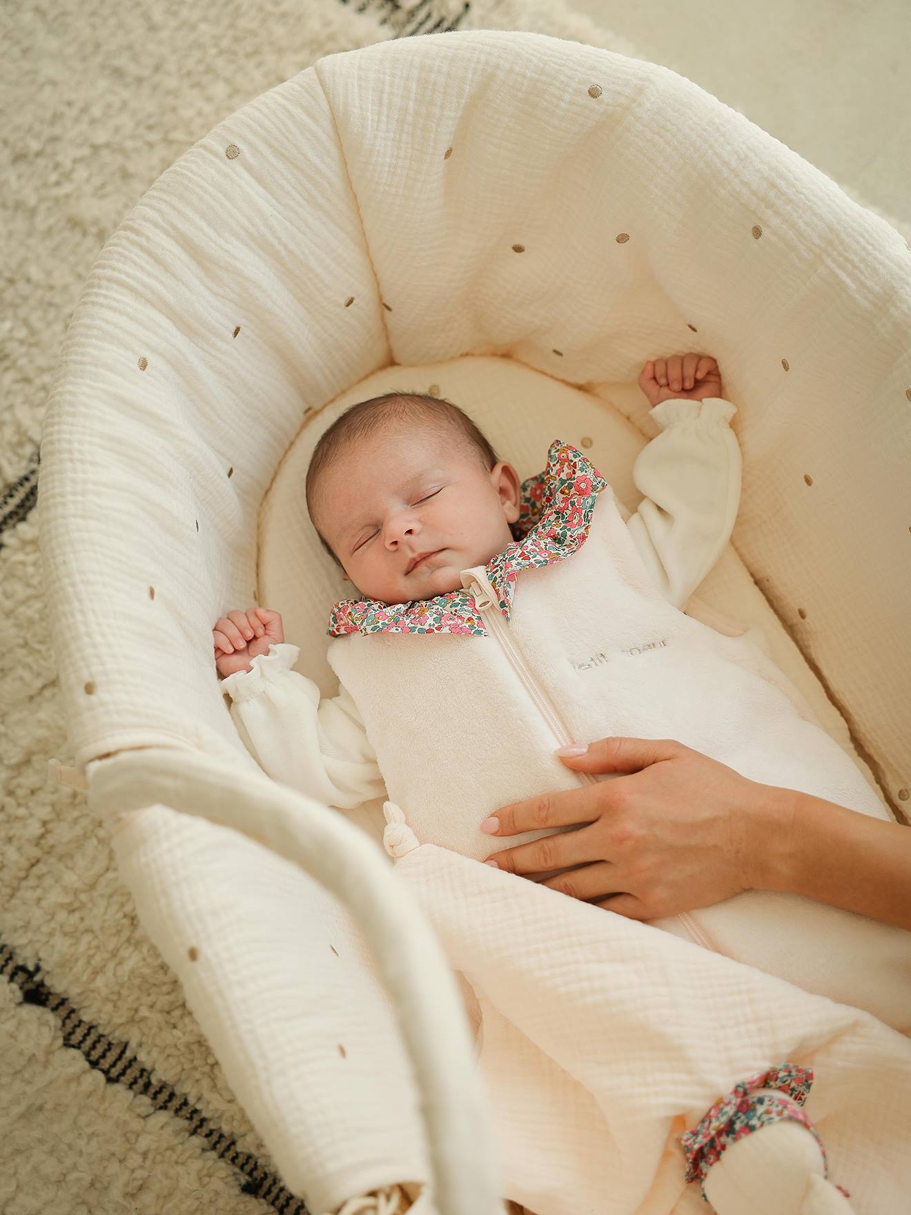 Sterntaler Gigoteuse Légère Bébé Avec Manches Fermeture Glissière Taille 56 Blanc