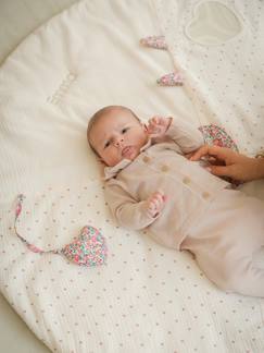 Tapis d'éveil en gaze de coton détails en tissu Liberty  - vertbaudet enfant