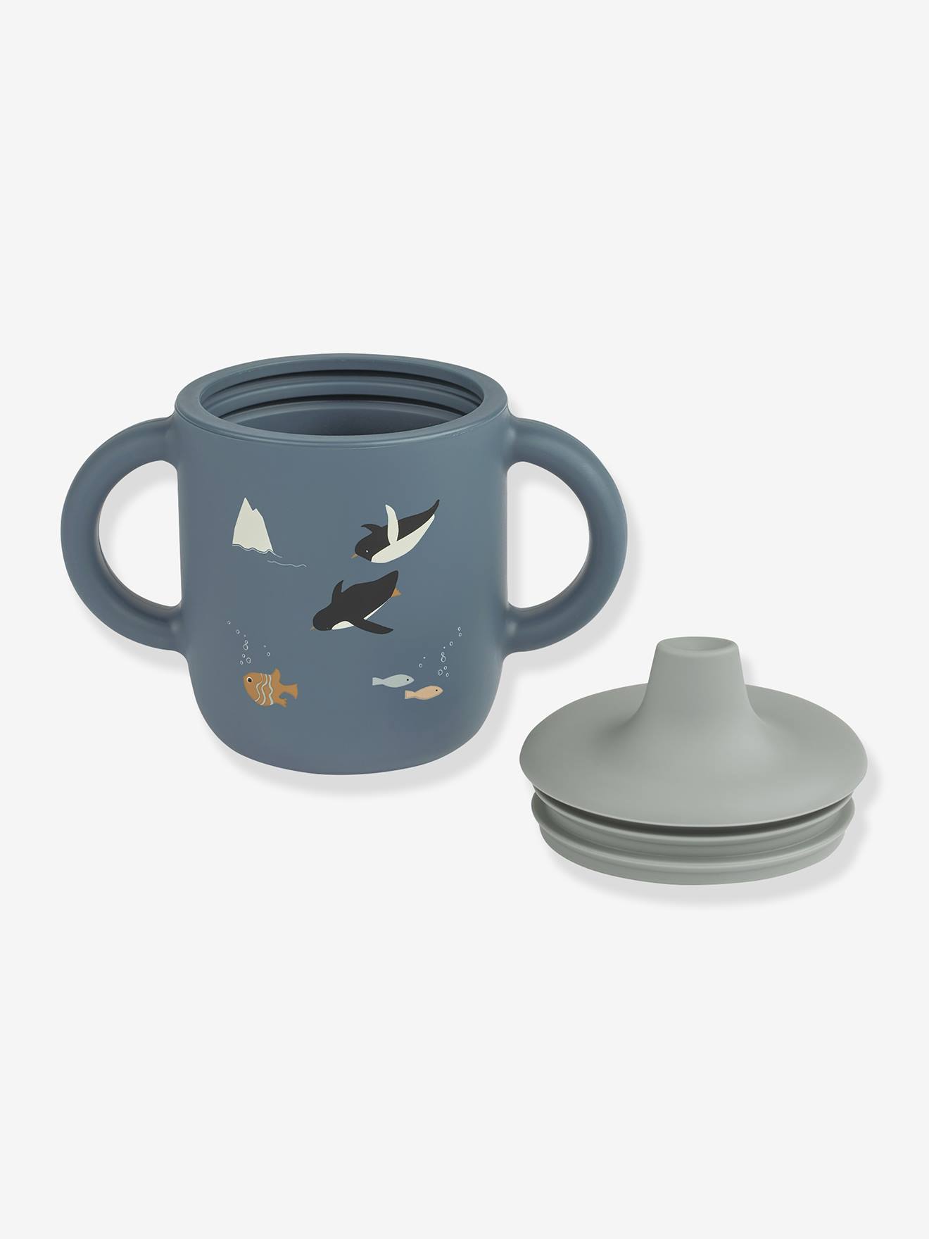 Tasse d'apprentissage Neil - bleu foncé (Liewood) - Image 2
