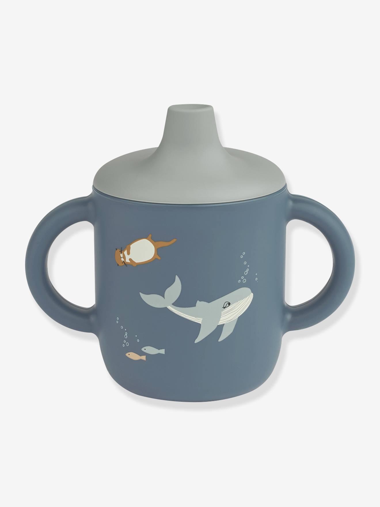 Tasse d'apprentissage Neil - bleu foncé (Liewood) - Image 1