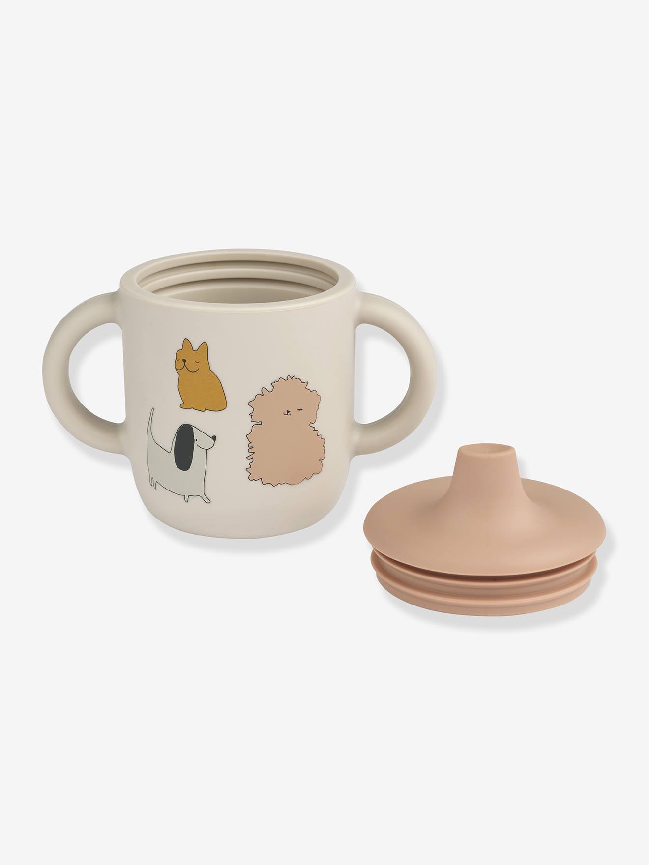 Tasse d'apprentissage Neil - rose pâle (Liewood) - Image 1