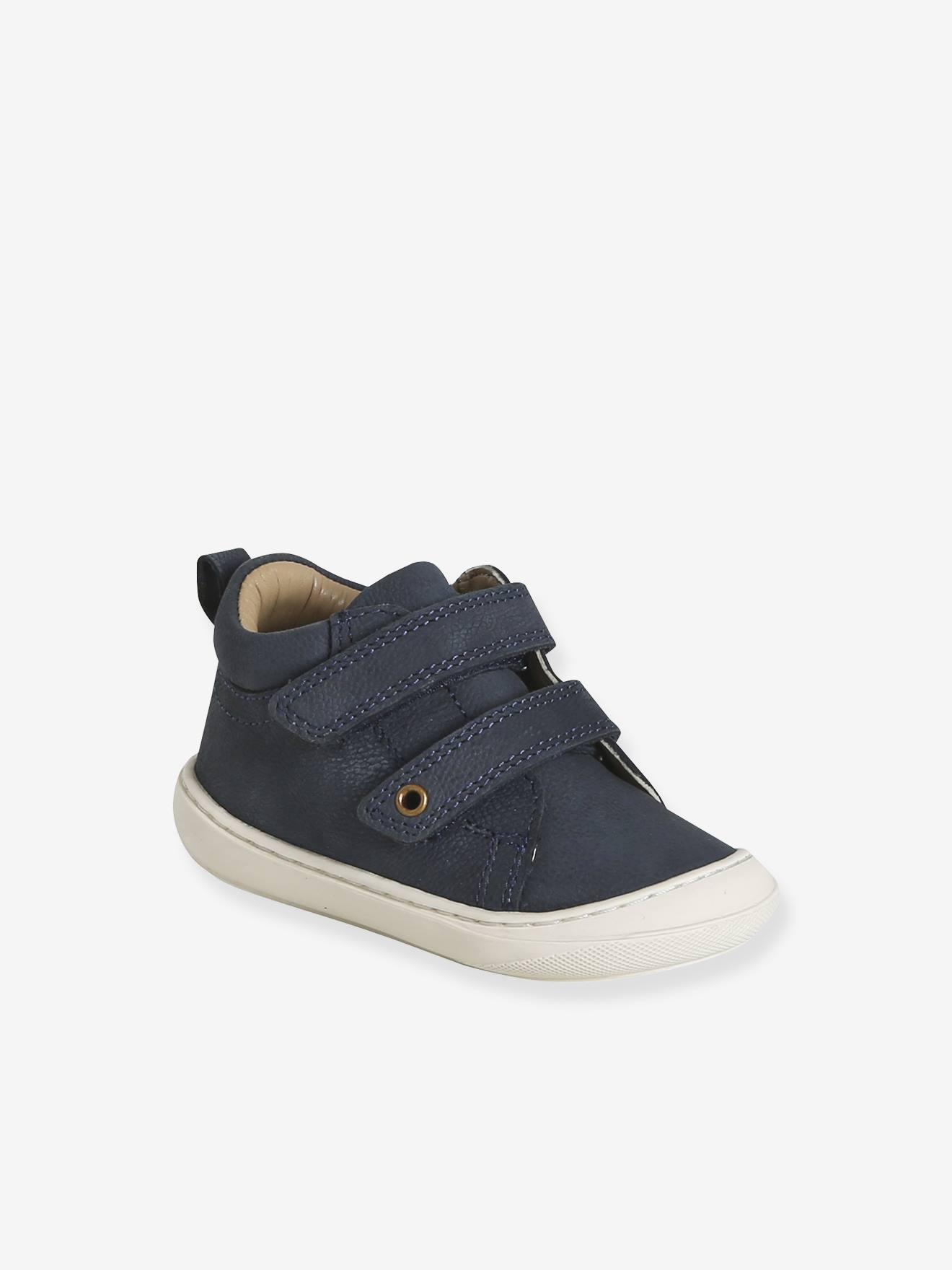 Chaussures premiers pas bébé scratchs marine Chaussures premiers pas bébé scratchs marine