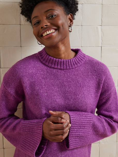 VERTBAUDET Sweat à Capuche Évolutif Grossesse Et Post-Grossesse - Encre 34/36 - Confort Doux Et Pratique Pour Futures Mamans