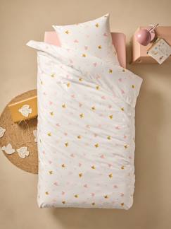 Parure housse de couette et taie d'oreiller HIRONDELLES  - vertbaudet enfant