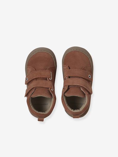Chaussures premiers pas bébé velcro beige+bleu+bleu électrique+bleu jean+chocolat+lot beige+lot marron+lot vert+marron+ocre+vert+vert sauge 56 - vertbaudet enfant 
