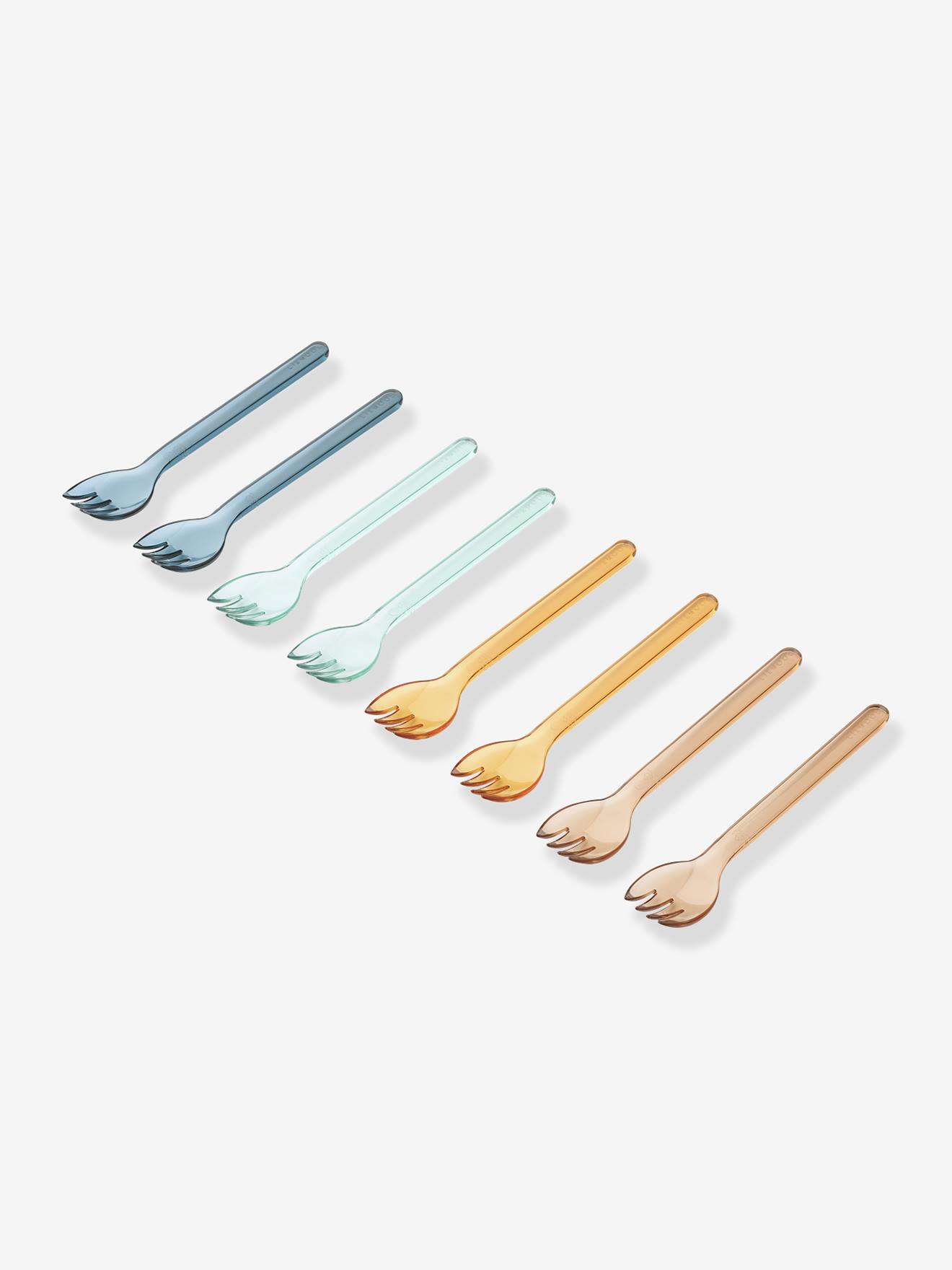 Alonso lot de 8 fourchettes multicolore