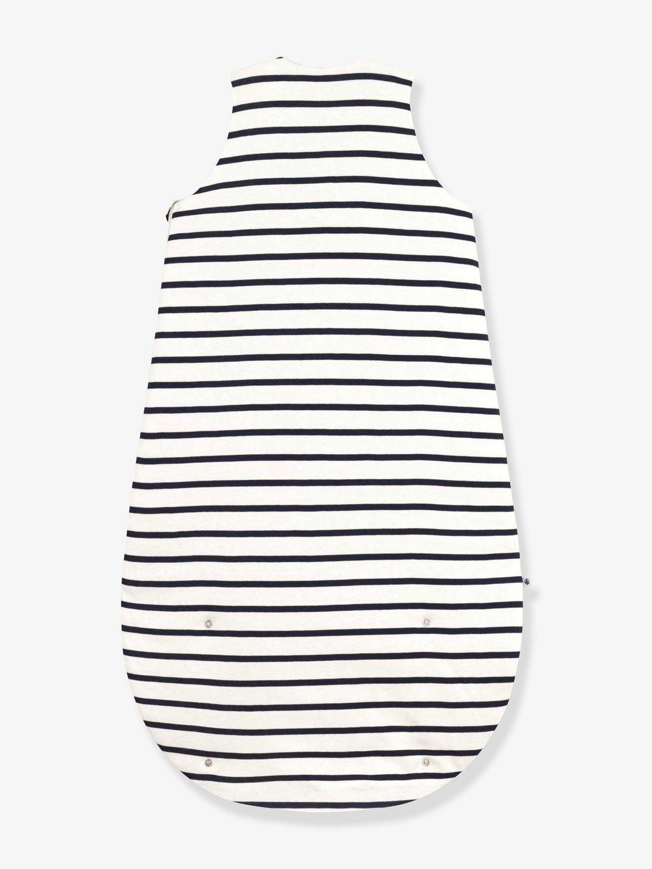 Gigoteuse bébé en coton marine (Petit Bateau) - Image 2