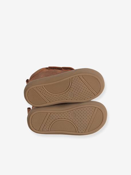 Chaussures premiers pas bébé velcro beige+bleu+bleu électrique+bleu jean+chocolat+lot beige+lot marron+lot vert+marron+ocre+vert+vert sauge 57 - vertbaudet enfant 