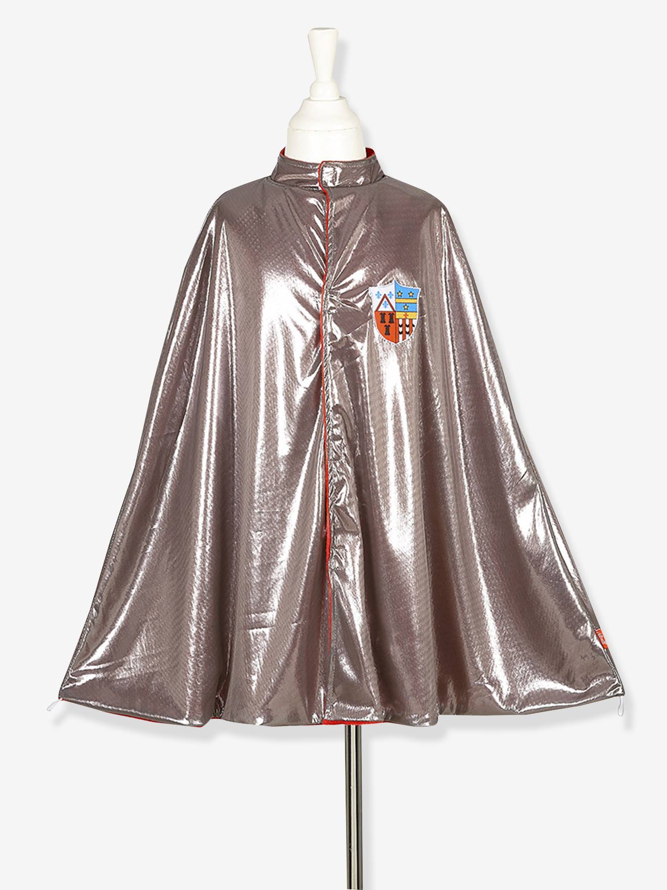 Cape réversible chevalier/dragon 4-7ans argent