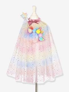 Jouet-Déguisement licorne : cape + serre-tête + baguette