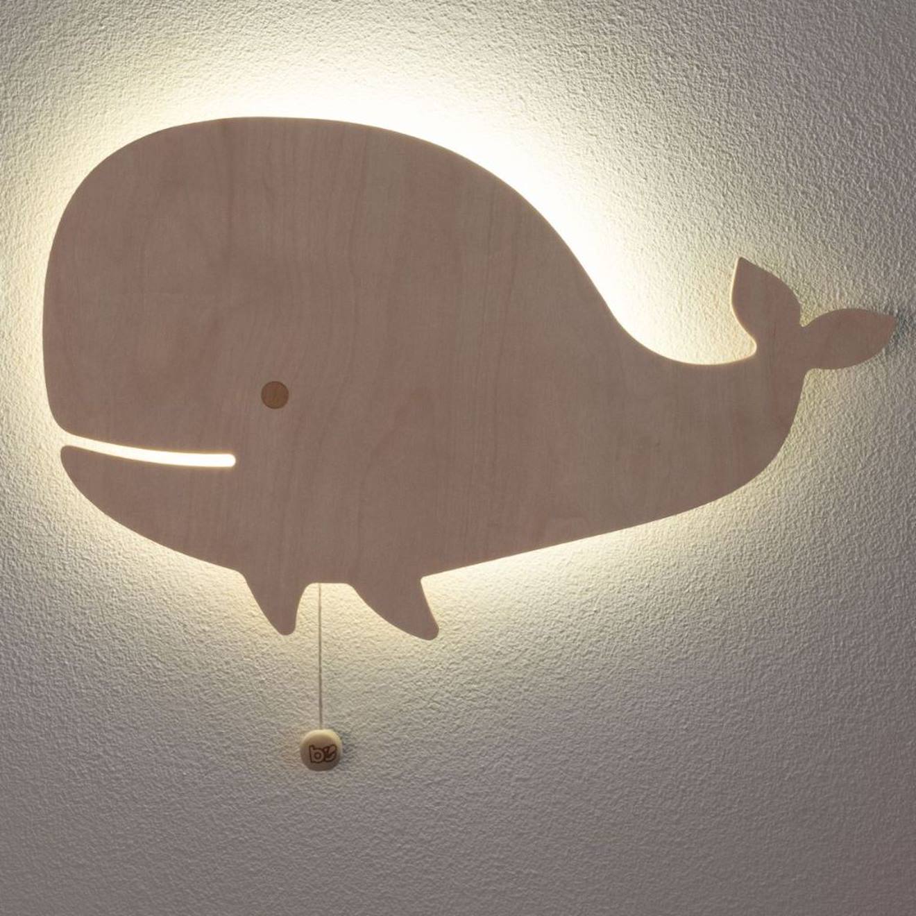 Applique Murale Baleine Wonder Beige (Baby's Only) - Image 1