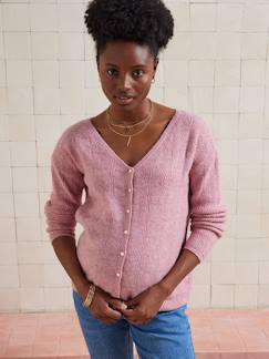 Vêtements de grossesse-Pull réversible devant/dos grossesse et allaitement