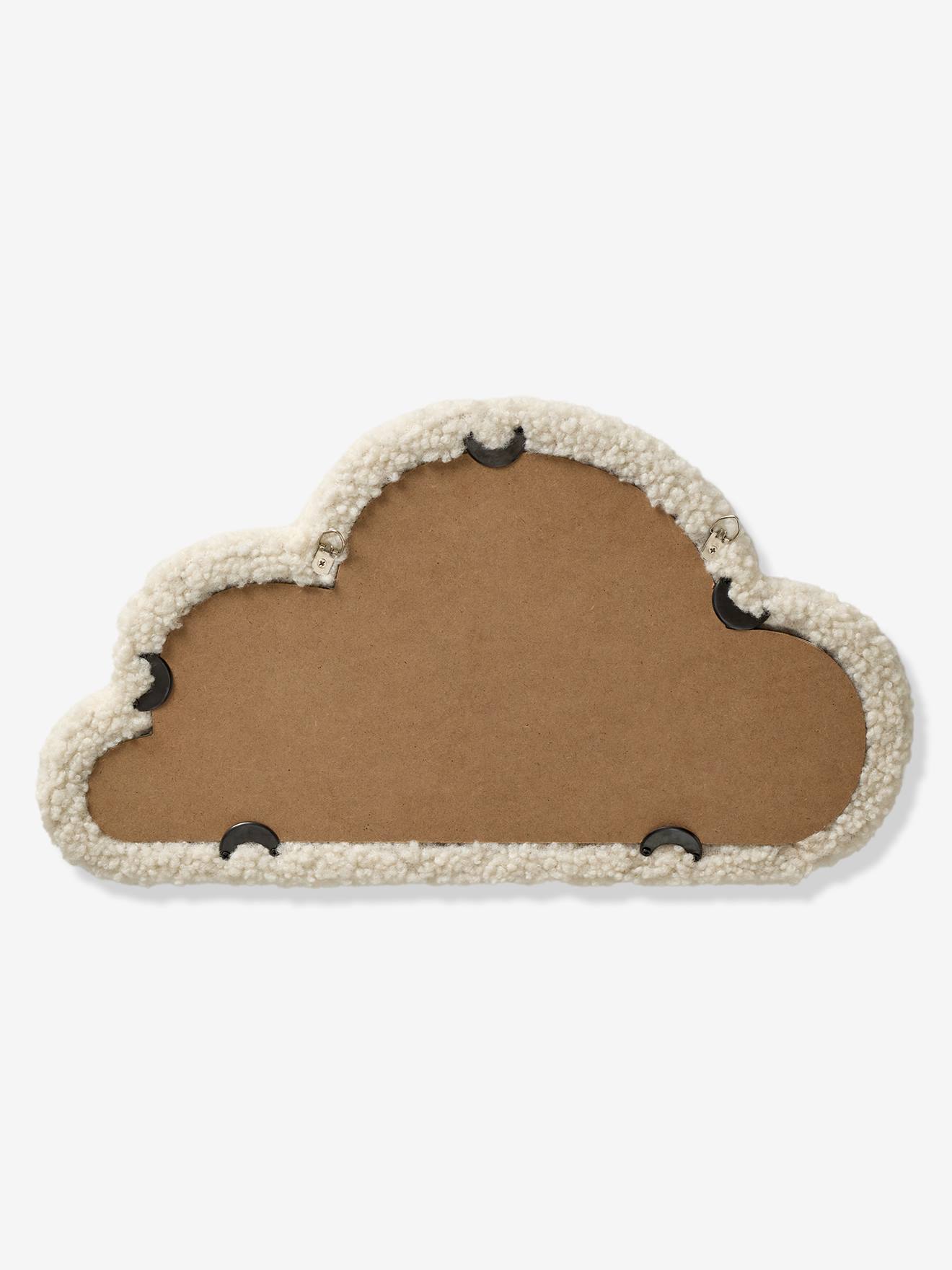 Miroir Nuage en sherpa beige (Vertbaudet) - Image 2