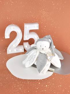 Jouet-Doudou 25 ans - OURS ARGENT - Pantin attache-sucette