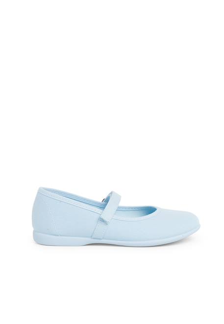Babies à scratch fin en toile pour fille Blanc+Bleu azur+Bleu marine+Ciel clair+Corail+Écru+Fucsia+Jaune citron+Pêche+Rouge+Sable+Vert fougère 18 - vertbaudet enfant 