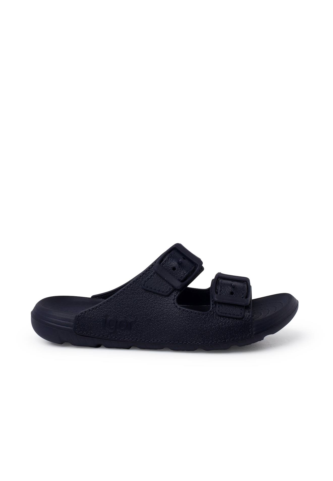 Tongs Double Boucle Semelle Eva Bleu Marine