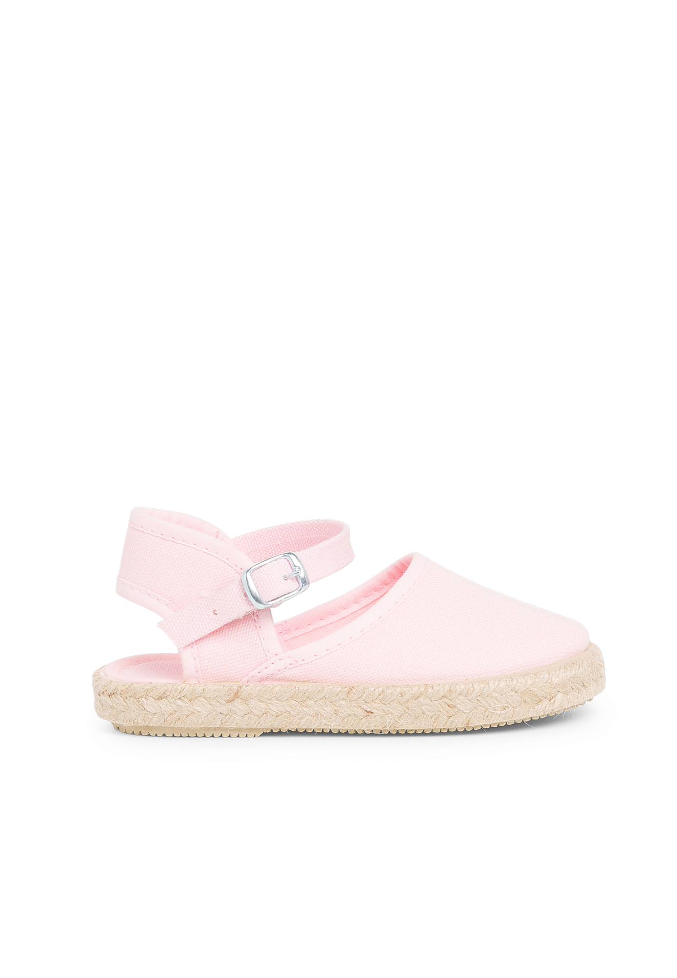 Espadrilles Enfant Avec Fermeture À Boucle Rose