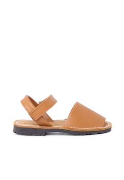Chaussures-Sandales avarcas cuir nappa et à scratch pour enfant