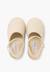 Espadrilles enfant avec fermeture à boucle Blanc+Rose+Rose pâle+Sable 23 - vertbaudet enfant 