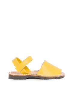 Chaussures-Chaussures bébé 17-26-Sandales avarcas cuir nappa et à scratch