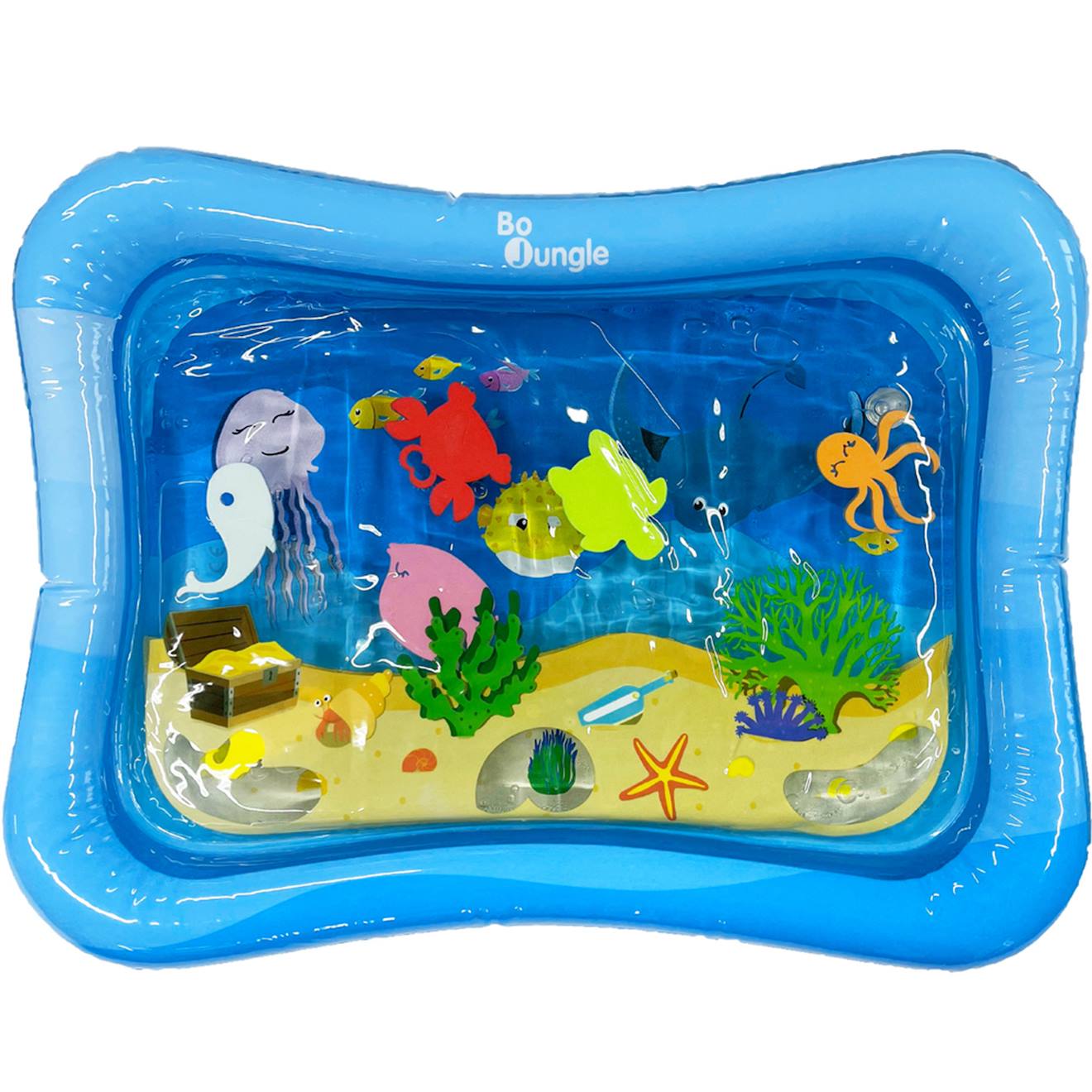 Tapis De Jeu Et D'eau Pour Bébé Amis De La Mer Bleu