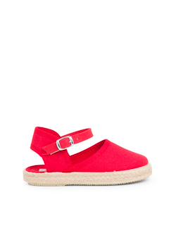 Chaussures-Espadrilles enfant avec fermeture à boucle