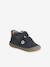 Chaussures premiers pas bébé scratchs bordeaux+fuchsia+jaune pâle+marine+or+rose 16 - vertbaudet enfant 